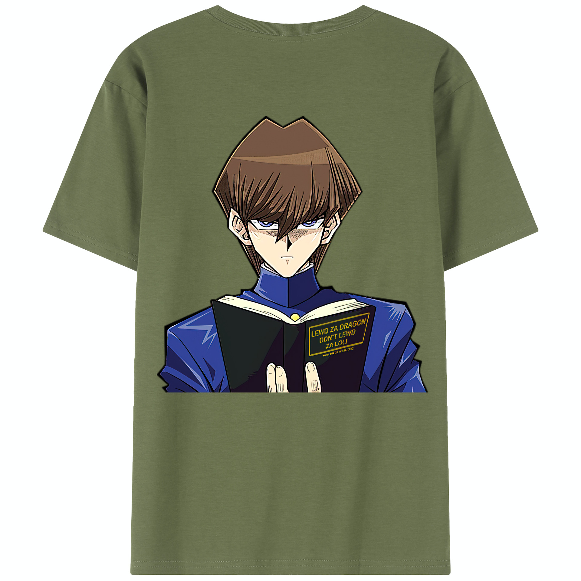 （画像用） 遊☆戯☆王 Yu-Gi-Oh! 綿100％半袖Tシャツ（背面プリント）